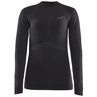 Afbeelding van Craft Active Intensity Cn Ls W Onderhemd voor dames, zwart/asfalt