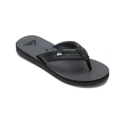 Afbeelding van Quiksilver Carver Squish Teensandalen black, Heren, Maat: 43, Black Kunststof