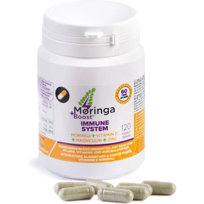 Afbeelding van Moringa+Boost Immuun Defensie Capsules