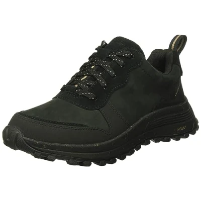Afbeelding van Clarks Atltrekfreewp Sneakers laag black, Dames, Maat: 35.5, Black Nubukleer