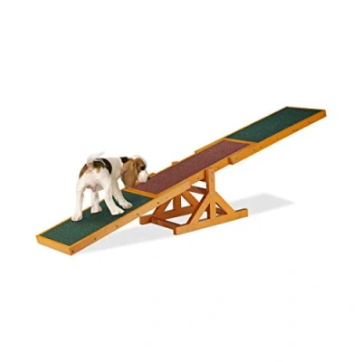 Afbeelding van Relaxdays agility wip hond hondenwip toestel behendigheid