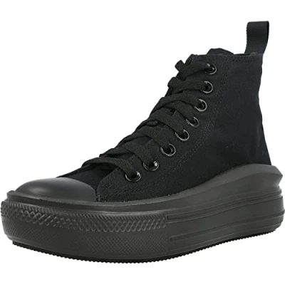 Afbeelding van Converse Chuck Taylor ALL STAR MOVE Sneakers hoog voor kinderen, Maat: 36, Black Kunststof