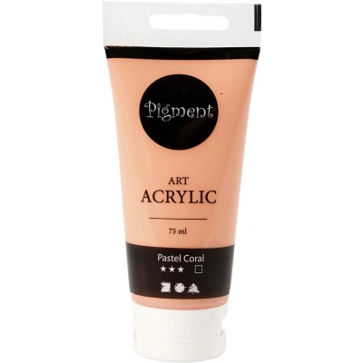 Afbeelding van Acrylverf Pastel Coral Transparant Pigment Art 75 ml