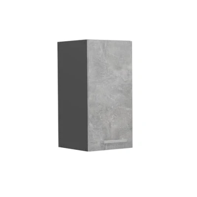 Afbeelding van Vicco Hangkast R Line, Beton/Antraciet, 30 cm