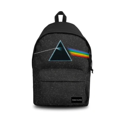 Afbeelding van Rocksax Pink Floyd Rugzak de donkere kant van maan, Zwart, M, Casual, zwart., Individueel aanpasbaar