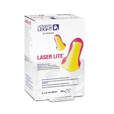 Image de Honeywell Howard Leight Laser Lite recharge bouchons d&#039;oreilles (500 paires)