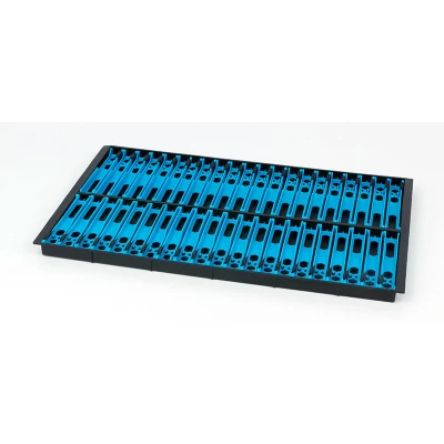 Afbeelding van Matrix Loaded Pole Winder Tray Maat : 13cm (42 pcs) Blue