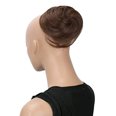 Afbeelding van CAISHA Hepburn Bun haarstukje, opgestoken haar, lichtbruin DC1