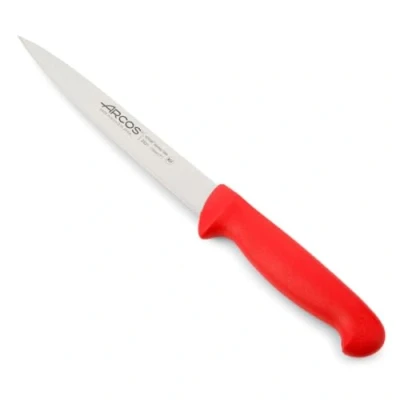 Afbeelding van Arcos 2900 Serie fileermes 17cm ROOD HACCP NSF