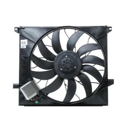 Afbeelding van NRF 47446 Radiator Ventilator 530 12 850 Met ventilatorraamwerk, Borstellose motor besturingseenheid