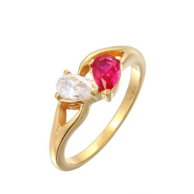 Afbeelding van Elli Vintage Infinity Ring goldcoloured, Dames, Maat: 54, Gold coloured