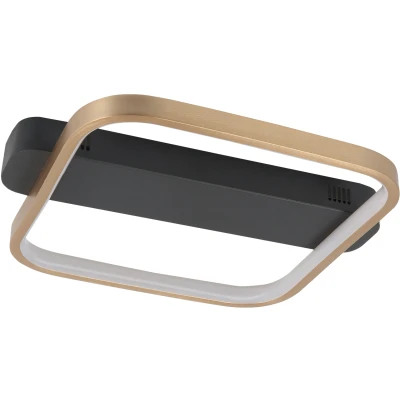 Afbeelding van HighLight Plafonnière Ascona goud 30cm