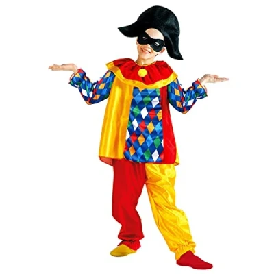 Afbeelding van Harlekijn kostuum voor kinderen Verkleedkleding 116/128