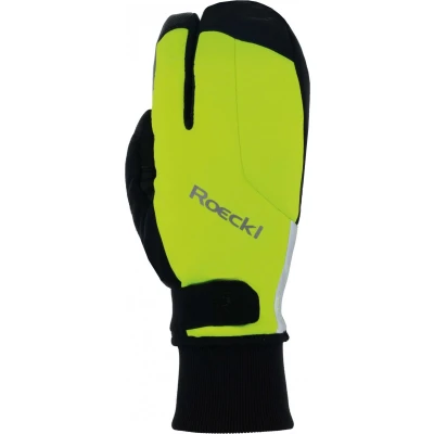 Afbeelding van Fietshandschoenen Roeckl Villach 2 Trigger Extra Warm maat 8 Fluogeel