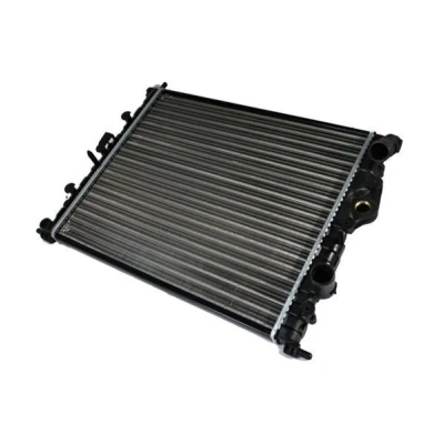 Afbeelding van THERMOTEC D7R003TT Radiateur 430 349 23 Handgeschakeld Koelribben mechanisch gelast RENAULT: CLIO 2, Kangoo I Express, MEGANE 1 Coach