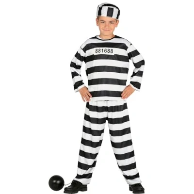 Afbeelding van Fiestas Guirca Kostuum Prisoner 10 12 jaar
