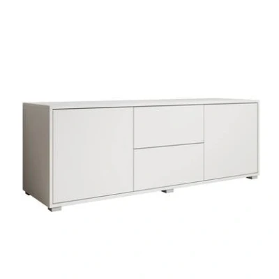 Afbeelding van Meubella TV Meubel Gideon Wit 141 cm