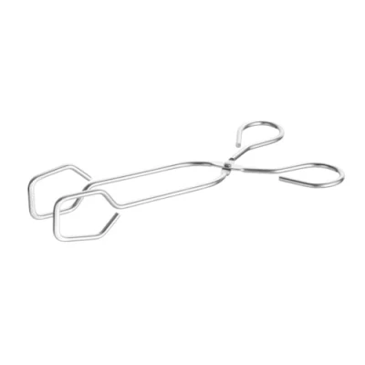 Afbeelding van HENDI Serveertang, gebogen uitvoering, vaatwasmachinebestendig, keukentang, levensmiddelentang, grilltang, 220 mm, roestvrij staal