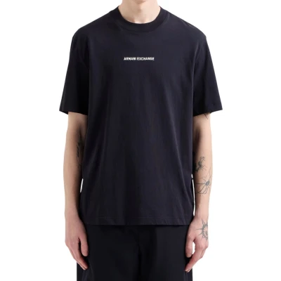 Afbeelding van Armani Exchange Heren T shirt Blauw XM000588 AF12308/UB101