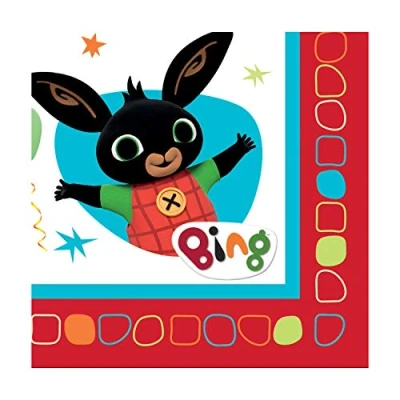 Afbeelding van AMSCAN 16 papieren Bing servetten