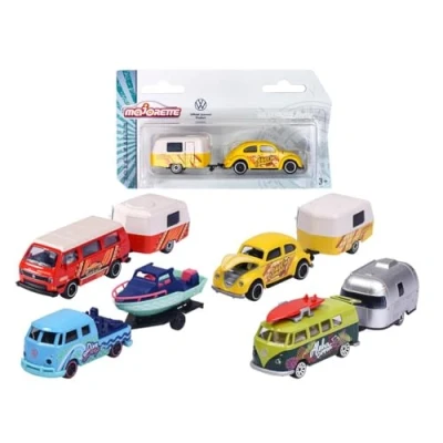 Image de Voiture Majorette Volkswagen The Originals X1 Trailer Modèle aléatoire