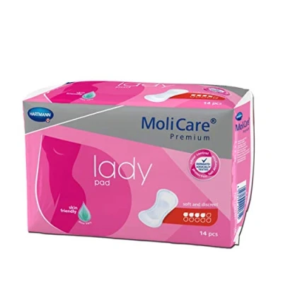 Afbeelding van Hartmann Molicare Premium Lady Pads 4 druppels 12 pakken van 14 stuks