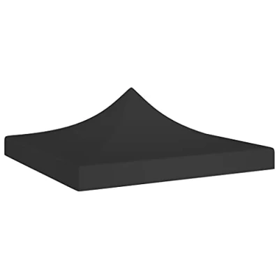 Afbeelding van vidaXL Opvangsttent, 3 x m, zwart, 270 g/m²