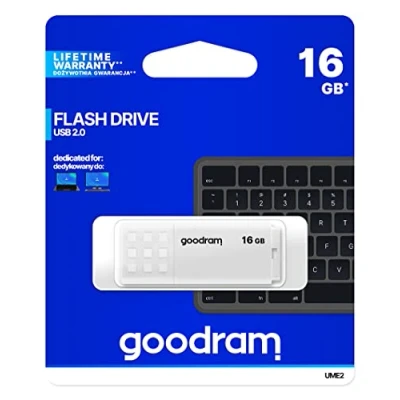 Afbeelding van Goodram USB stick UME2 16 GB Type A 2.0 Wit