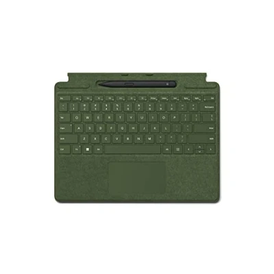 Afbeelding van Microsoft Surface Signature Keyboard Forest Green + Slim Pen 2, compatibel met Pro 8, 9 en X (Azerty toetsenbord)