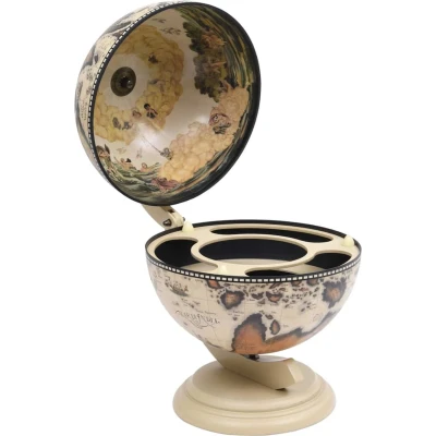 Afbeelding van Globebar Tafelmodel Eucalyptushout
