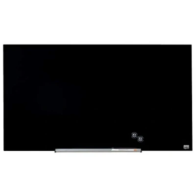 Afbeelding van Nobo Impression Pro Magnetisch Glasbord met Houder voor Whiteboard Marker 1900x1000mm Zwart