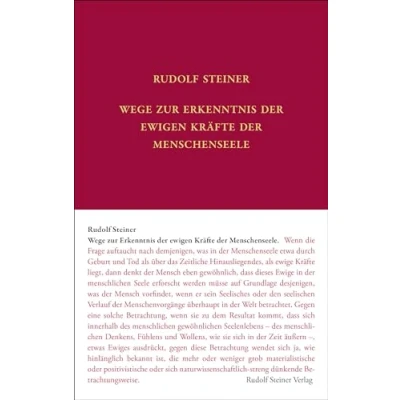 Afbeelding van Wege zur Erkenntnis der ewigen Kräfte Menschenseele