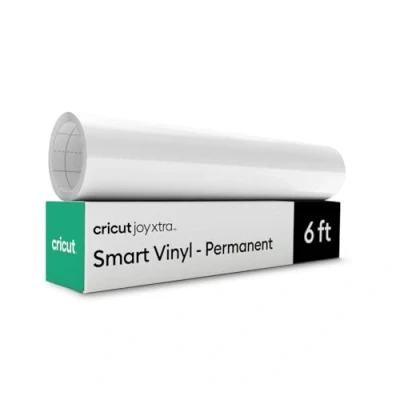 Image de Cricut Smart Vinyl Permanent, Blanc, 9,5 po x 6 pi en vrac (1)