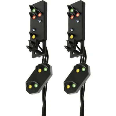 Afbeelding van Viessmann Modelltechnik 4751 H0 Lichtsein Met voorsein Lichtseinkoppen Kant en klaar model DB