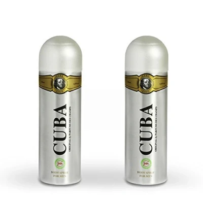 Afbeelding van Cuba Paris Gold Deodorant 200 ml