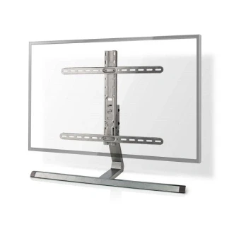 Afbeelding van Nedis Draai en Kantelbare TV Standaard TVSM5120GY Grijs Grey