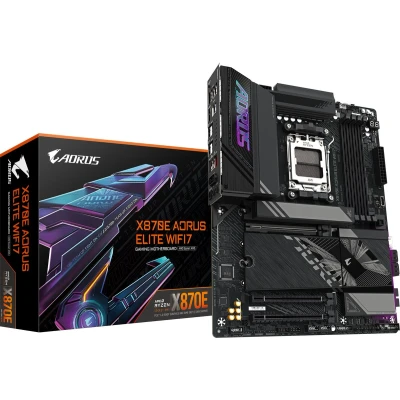 Afbeelding van Gigabyte X870E A ELITE WIFI7 ATX Socket AM5 AMD DDR5 USB4 Wi Fi 7 Realtek Audio