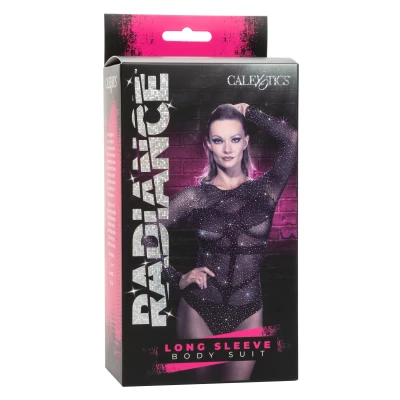 Afbeelding van CalExotics Radiance Long Sleeve Body Suit Zwart