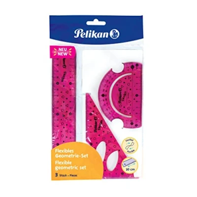 Afbeelding van Pelikan, Linialen, 700917 Liniaal set (e) (200 mm)