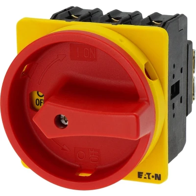 Afbeelding van Eaton P3 63/EA/SVB Nokkenschakelaar Uitschakelbaar 63 A 690 V 1 x 90 Geel, Rood stuk(s)