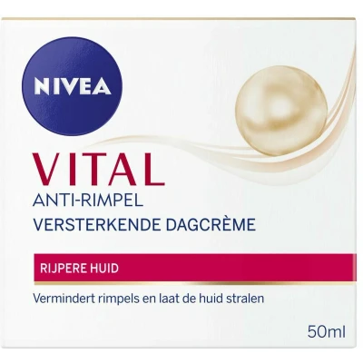 Afbeelding van NIVEA VITAL Anti Rimpel Versterkende Dagcrème Gezichtscreme Gezichtsverzorging 50 ml