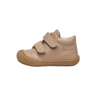Image de NATURINO Chaussures premiers pas en cuir, Gris tourterelle 18