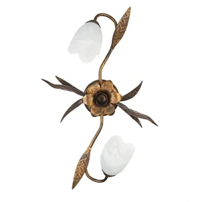 Afbeelding van Plafondlamp Sonia 2 lamps, brons