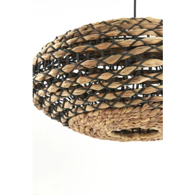 Afbeelding van Light &amp; Living Hanglamp TRIPOLI Ø50x23.5cm Zwart