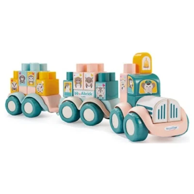 Afbeelding van Playset Ecoiffier Train A Construre
