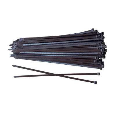 Afbeelding van Kortpack Bruine Kabelbinders 140mm X 3.6mm Bruin (1000 Stuks (10 Zakjes Á 100 Stuks))