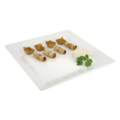 Afbeelding van APS Pure vierkante melamine schaal wit 37x37cm