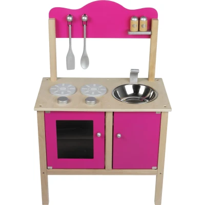 Afbeelding van New Classic Toys Houten Keuken Roze
