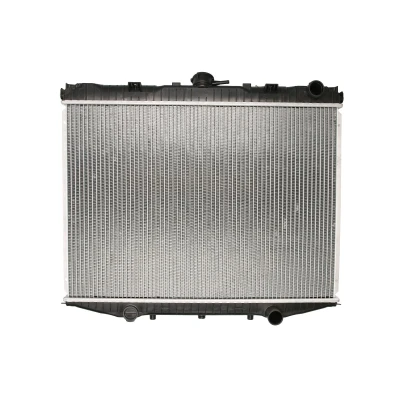 Afbeelding van THERMOTEC D71013TT Radiateur Aluminium, Kunststof voor voertuigen met/zonder airco 455 649 32 Handgeschakeld Koelribben gesoldeerd NISSAN: TERRANO 2