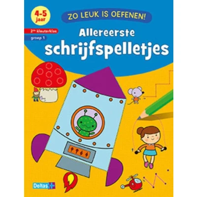 Afbeelding van Zo leuk is oefenen! Allereerste schrijfspelletjes 4 5 jaar